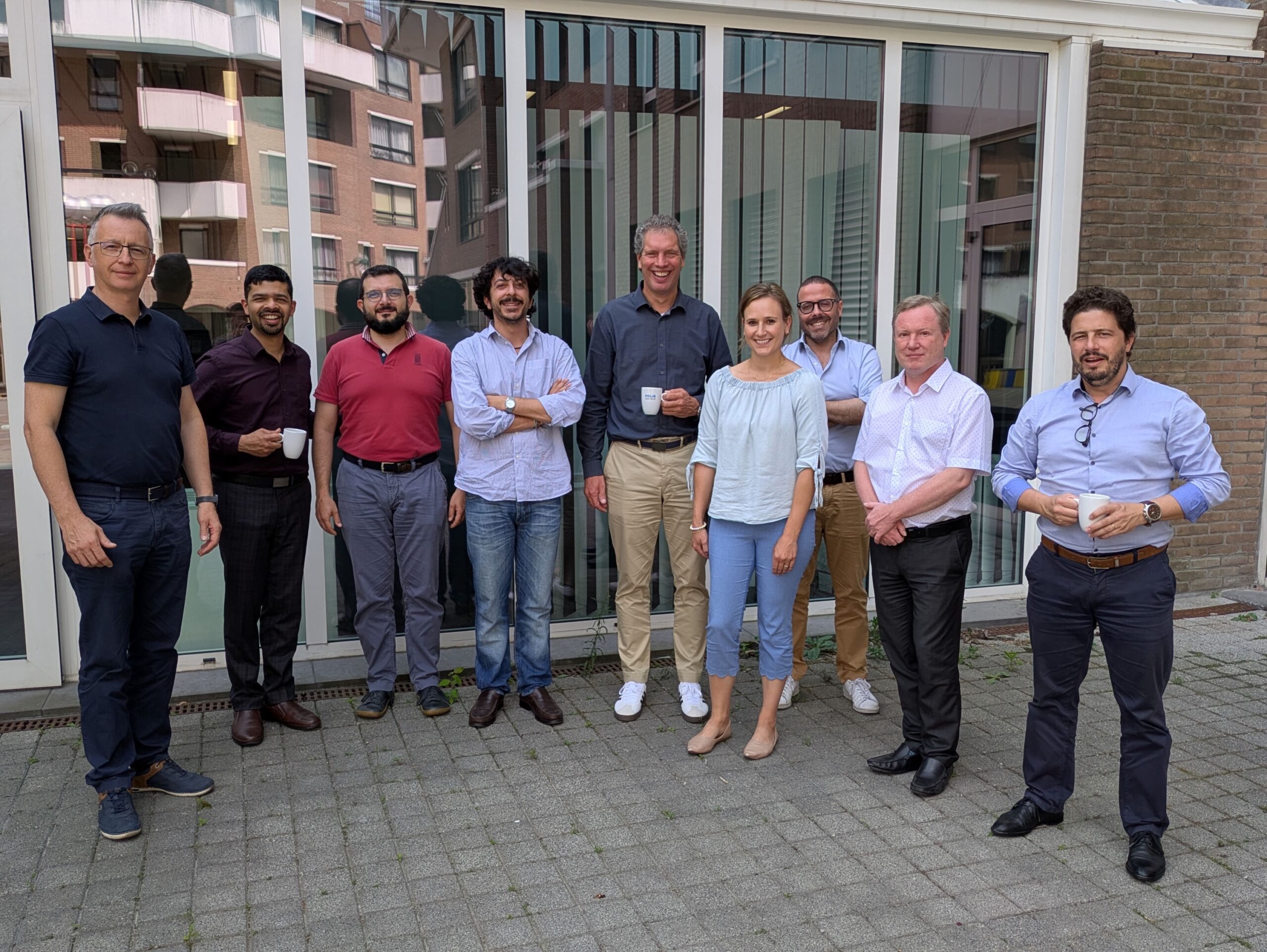 V2X cluster in brussels